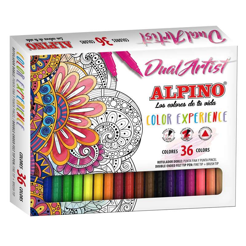 Set Color Experience Lettering Alpino –