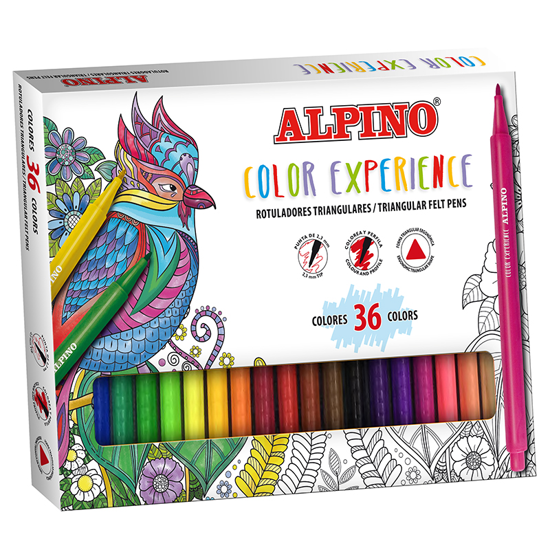 Rotuladores Alpino colour experience 36