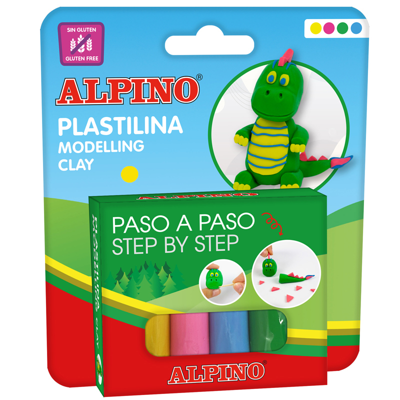 Kit de plastilina para niños Alpino - Stikets